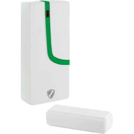 Schwaiger Tür- und Fensterkontakt Green Guard weiß Fensterkontakt
