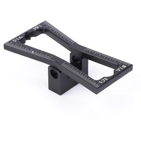 Schwalbenschwanzmarkierung 1: 5/1: 6/1: 7/1: 8 mm, Schwalbenschwanz-Beschriftungslehre, geschnittenes Schwalbenschwanz-Führungswerkzeug, für Holzbearbeitung und Tischler