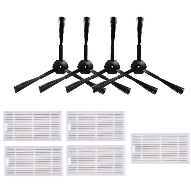 Image of Schwamm Hepa Filter Seiten BüRste Roboter Sauger Teile für V55 V50 V5 V5S V3 V3S Pro X5 ZubehöR