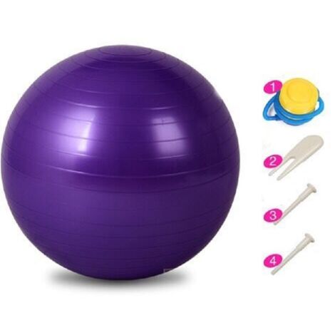 Schwangerschaftsball, 65 cm, Gymnastikball, Pilates, inklusive Luftpumpe, Fitnessgeräte, Gymnastik, Yoga-Zubehör