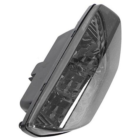 Schwarz Bremsrücklicht Lampe geräucherte LED ATV Motorrad Rücklicht Bremsleuchte für Trx700xx 2008–2009