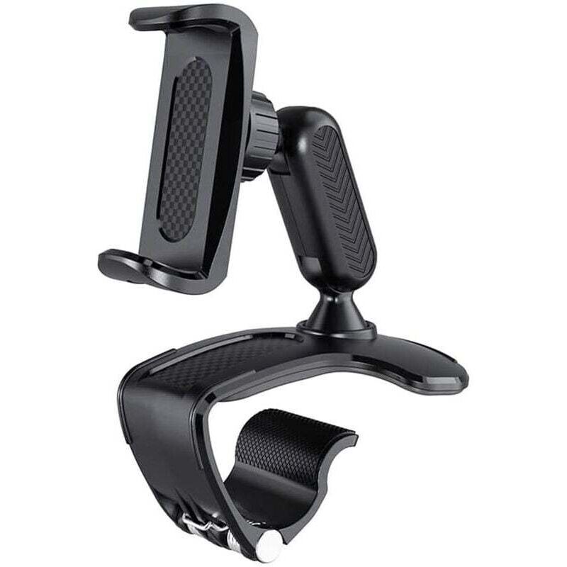 Image of XVX - Schwarz) Multifunktionaler Handyhalter für Auto-GPS-Armaturenbrett und 4-7-Zoll-Smartphones