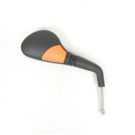 Schwarz-orange rechter Spiegel für Peugeot 50 Vivacity Scooter