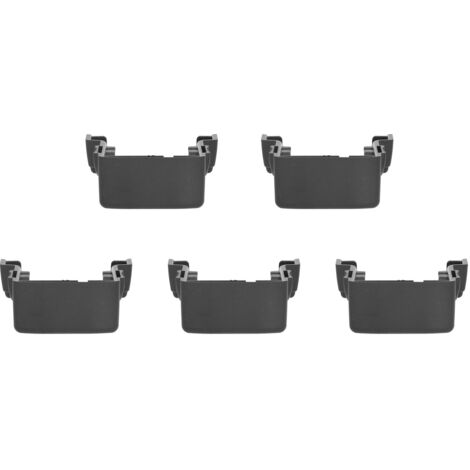 Schwarze ABS-Batteriehalter für Milwaukee M18 18V – 5er-Pack