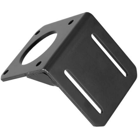 Schwarze Edelstahl-Montagehalterung für NEMA23 57-mm-Schrittmotor – 1 Stück
