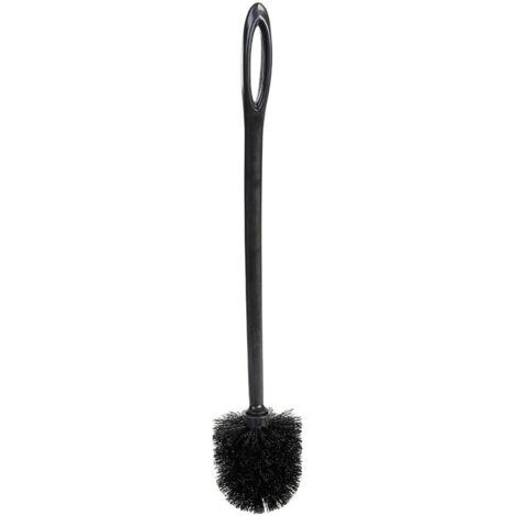 Schwarze Ersatz-Toilettenbürste (46 cm) – verschiedene Farben