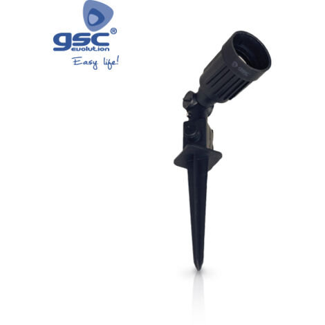 Schwarze Gartenpfahl maximale Leistung 150 W IP44 GSC 000700452