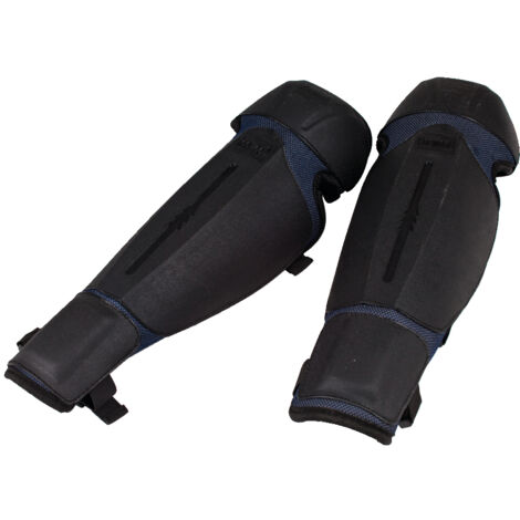 Schwarze Knieschoner für Freischneiderschutz