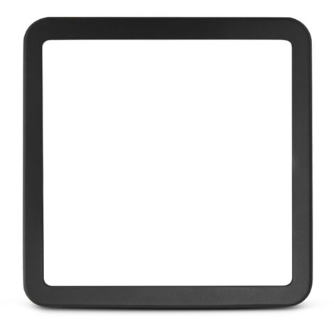 Schwarze Kragen fÃ¼r Leuchte QUADRA 220 x 50 mm