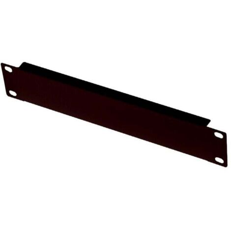 Schwarze Schutzabdeckung, XU, Lanview 1U 10" mit Schrauben, RA10105BL, hochwertiges Produkt, langlebig und zuverlässig, ausgewählte Materialien, normkonform, benutzerfreundlich - KZQ