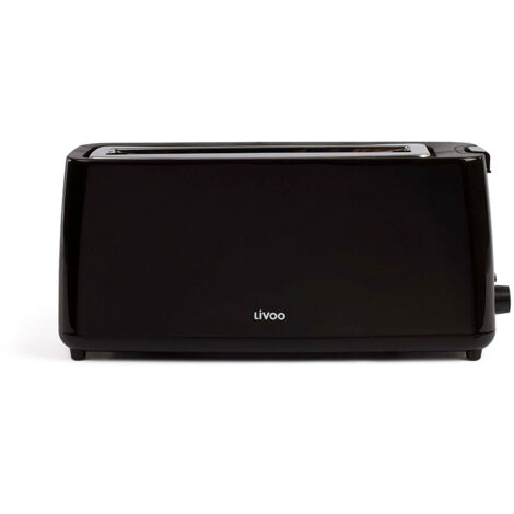 Schwarzer 1-schlitz-toaster - Livoo - DOD168N
