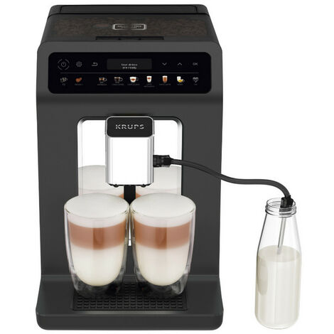 Schwarzer 15 bar kaffeeroboter - Krups - yy4328fd