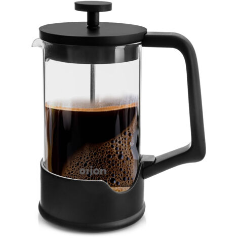 SCHWARZER 400 ml Glaskolben-Kaffee- und Teezubereiter
