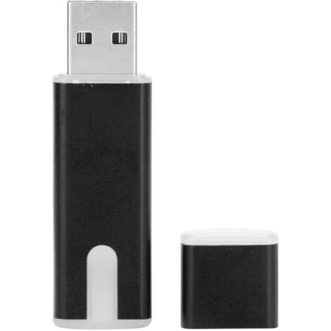 Schwarzer 8-GB-USB-2.0-Stick – Tragbarer Speicherstick für Computer und Dateispeicherung