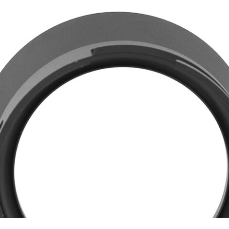 Schwarzer Kaffeedosiertrichter aus Aluminiumlegierung für 54-mm-Griff – Professionelles Zubehör für Kaffeemaschinen