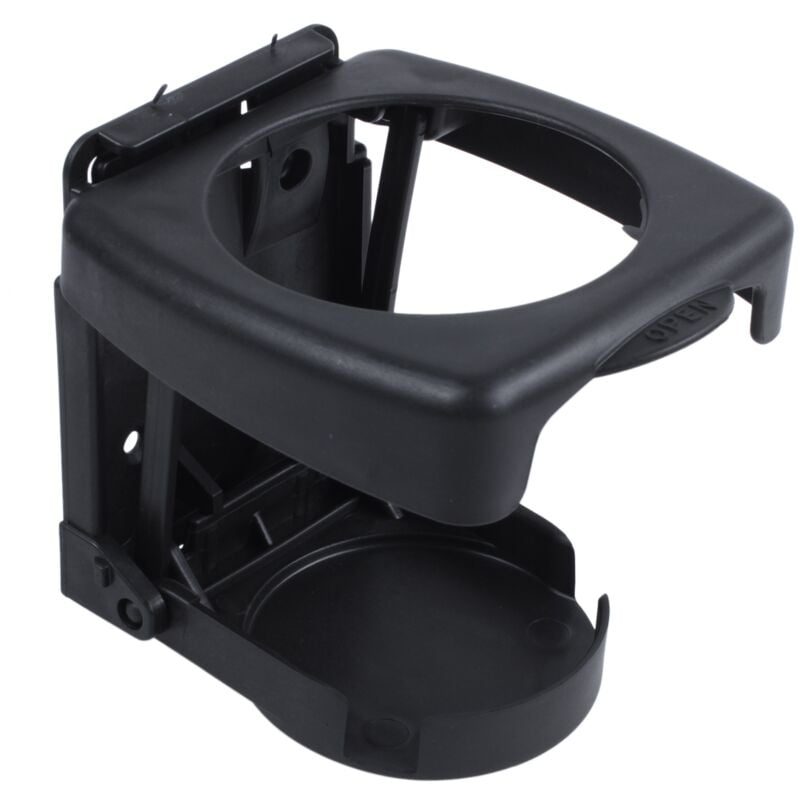 Image of Schwarzer Kunststoff Faltbarer Auto Getraenkeflasche Halter