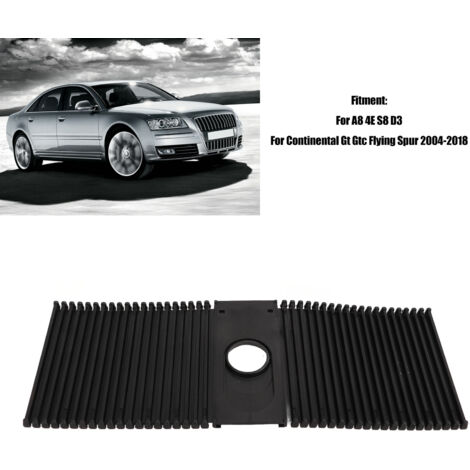 Schwarzer Schutzring für den linken Schalthebel (LHD) - Kompatibel mit Audi A8 4E/S8 D3 und Bentley Continental 2004-2018