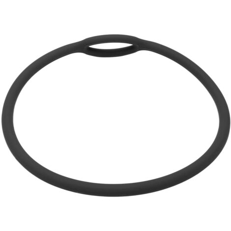 Schwarzer Silikon-Halter für Tauchregler, Reglerhalterung für Tauchausrüstung, 62 cm