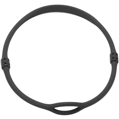 Schwarzer Silikon-Halter für Tauchregler, Tauchzubehör, 72 cm