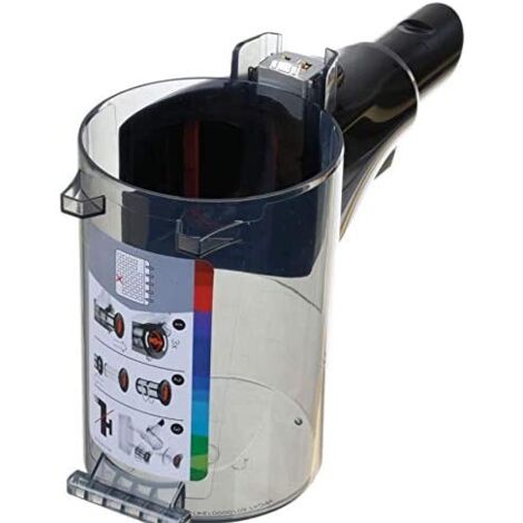 Schwarzer Tank ohne Filter für Bosch -Staubsauger 12037880