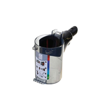 Schwarzer Tank ohne Filter für Bosch -Staubsauger 12037880