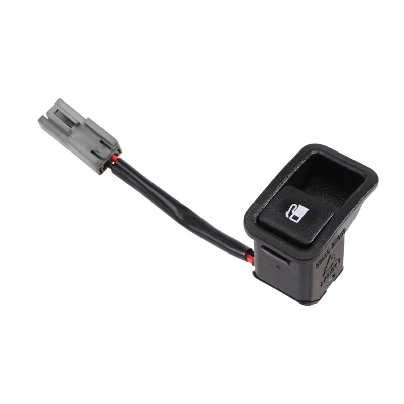 Image of Tlily - Schwarzer Tankdeckel-Gastür-Entriegelungsschalter für 2007-2009 93555-2B000WK