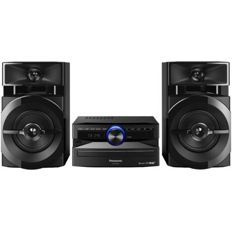 Schwarzes 300-w-minisystem mit bluetooth - Panasonic - SC-UX102E-K
