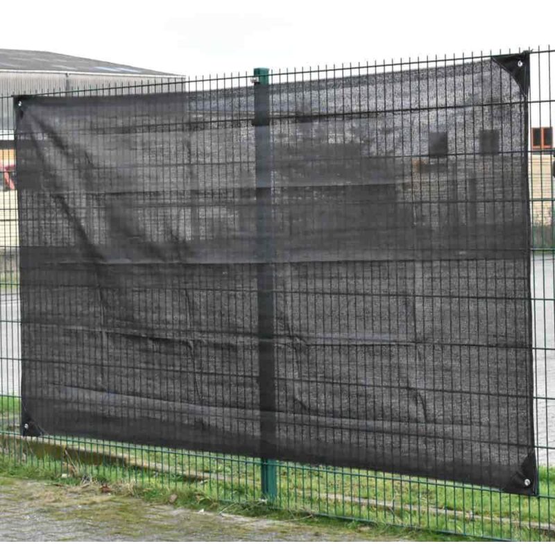 Klasebo Schwarzes Bauzaunnetz 1, 80m X 3, 45m