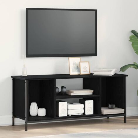 Schwarzes Eichen Entertainment-Center Schwarze Eiche vidaXL838202