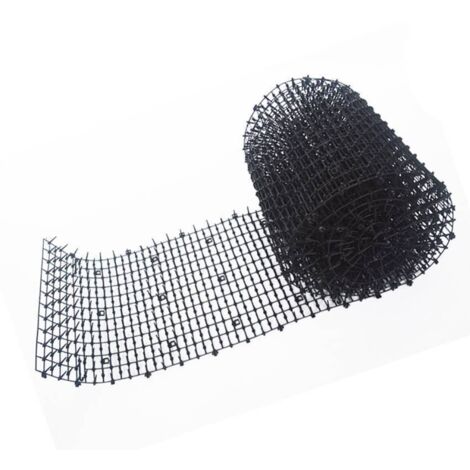 schwarzes Katzen- und Hundeschutznetz für Garten und Balkon (200 x 30 cm)