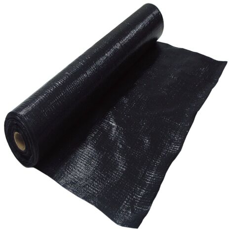 SCHWARZES MULCHGEWEBE 70 G/M2 160 CM ROLLE 100 MB - 100 MB - SB 8316