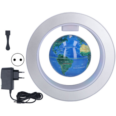 Schwebender Magnetglobus 100–240 V, Heimdekoration, Geburtstagsgeschenk, EU-Stecker