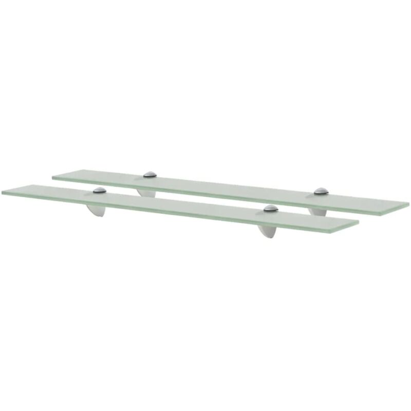 Schweberegale 2 Stk. Glas 70x20 Cm 8 Mm Vidaxl