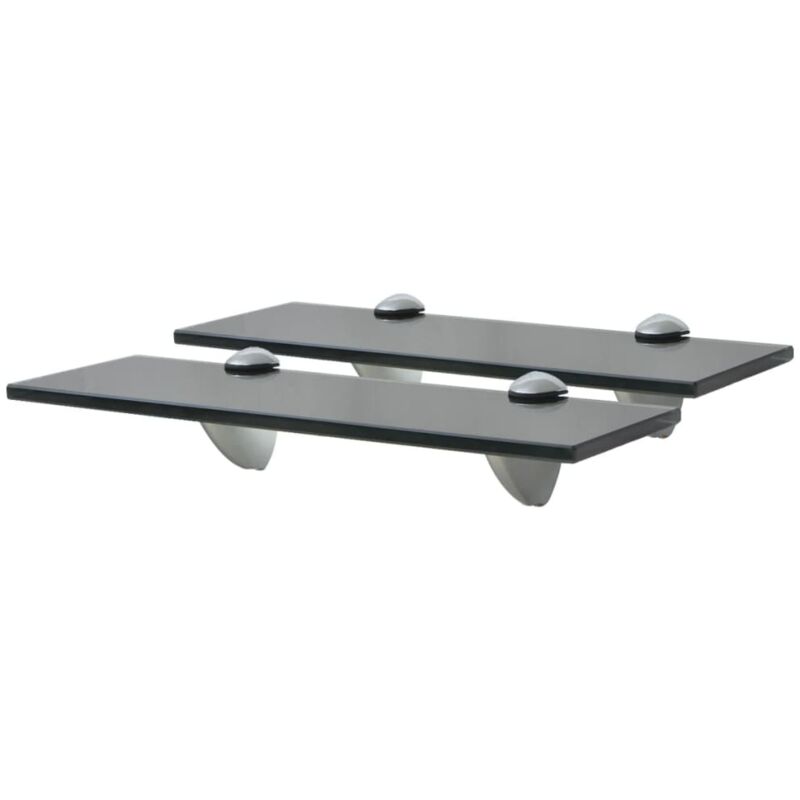 Vidaxl Schweberegale 2 Stk. Glas 30x20 Cm 8 Mm