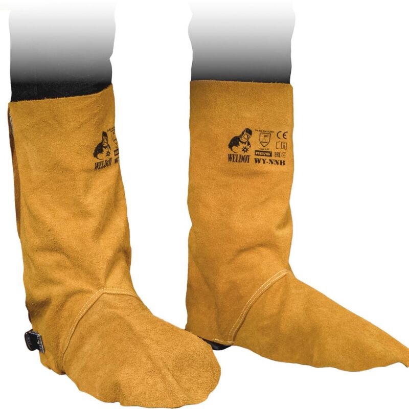 Image of Schweißer Gamaschen aus Rind-Spaltleder mit Kevlar-Nähten