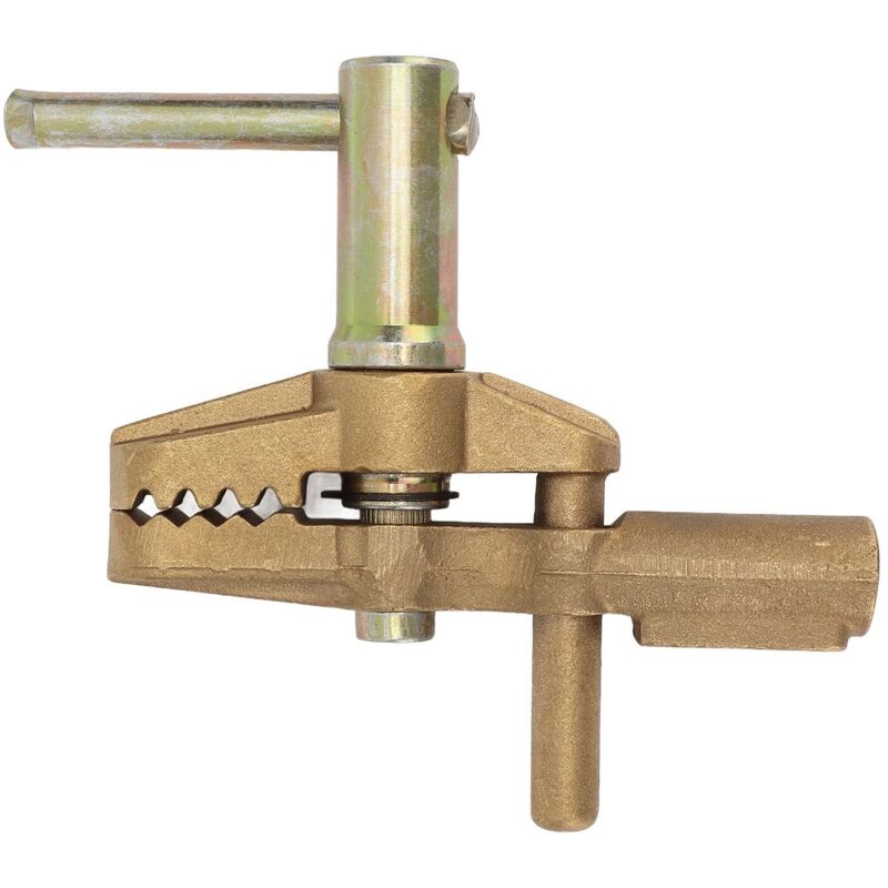 Image of Schweißerdungsklemme aus Messing, 800 A, Hochleistungs-Profi-Schweißerdungsklemme, 35 mm