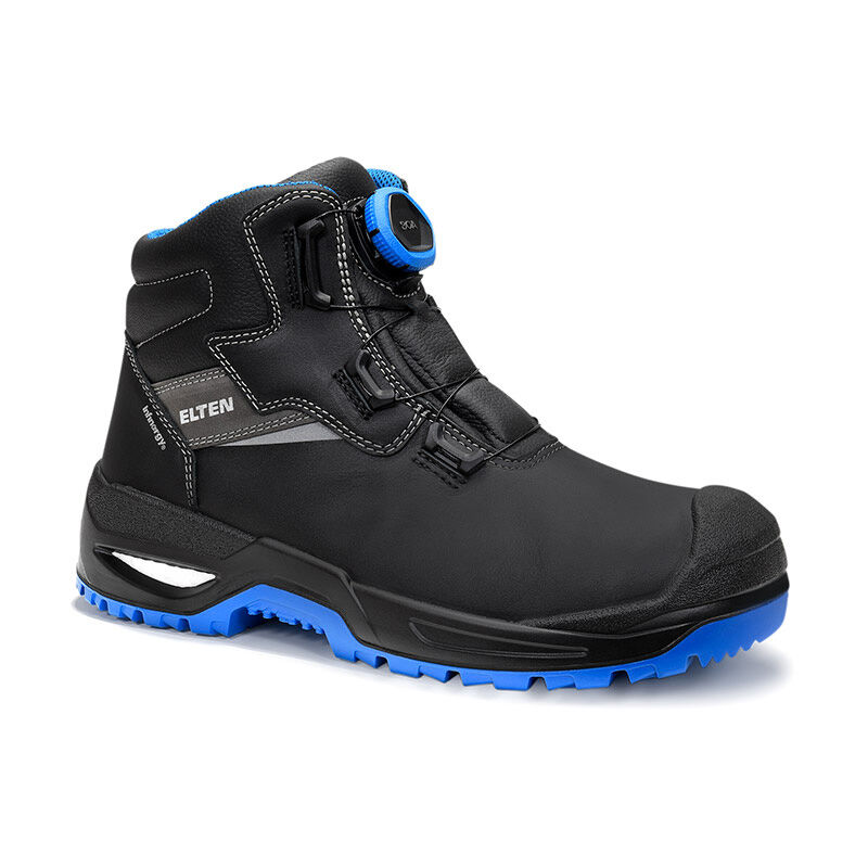 Elten Sicherheitsstiefel Stefano Xxsg Boa Black-blue Mid Esd S3, Gr. 42