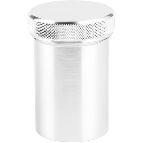Schweißbarer Tankdeckel und Einfüllstutzen aus Aluminiumlegierung - Autotuningteile (Silber)