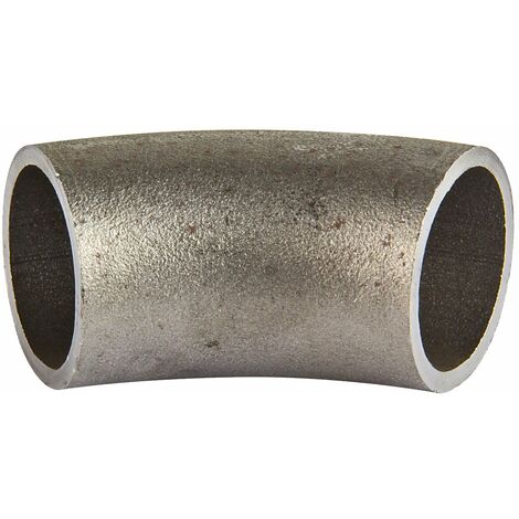 Schweissbogen 1 Zoll 33,7mm 45° lang DN25 Rohrbogen schwarz