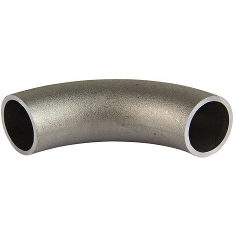 Schweissbogen 4 Zoll 114,3mm 90° lang DN100 Rohrbogen schwarz