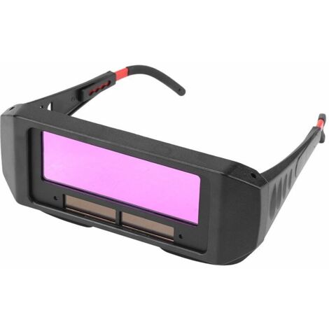 Schweißbrille, LCD-Solar-Schweißbrille mit automatischer Verdunkelung, WIG-MIG-Schweißerbrille zum Schutz der Augen.