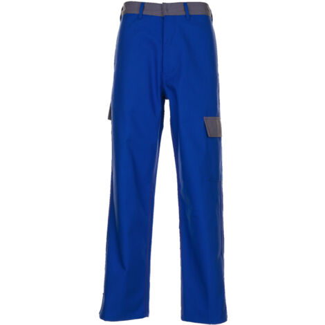 Schweißerschutzbundhose Major Protect Größe 52 kornblau/grau