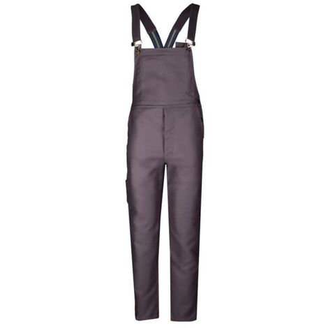Schweißerschutzlatzhose KS64LH03 Gr.52 grau PROBAN