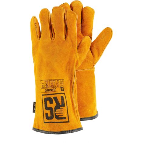 SCHWEISSHANDSCHUHE, KEVLAR-FADEN, JUMBO-GRÖSSE 10 - REK SPA JU10