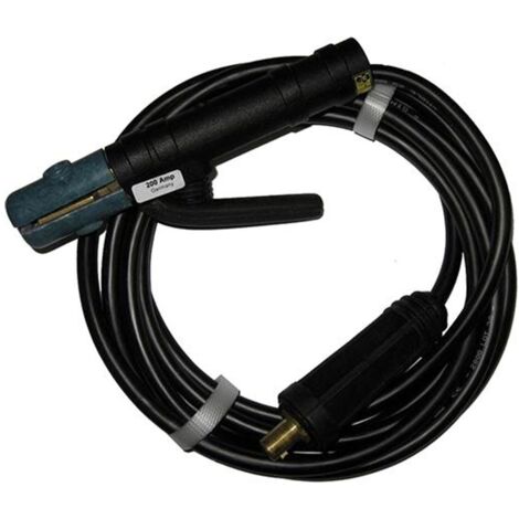 Schweißkabel-Set mit E-Halter 5 m 200 A (35-50 qmm) PVC