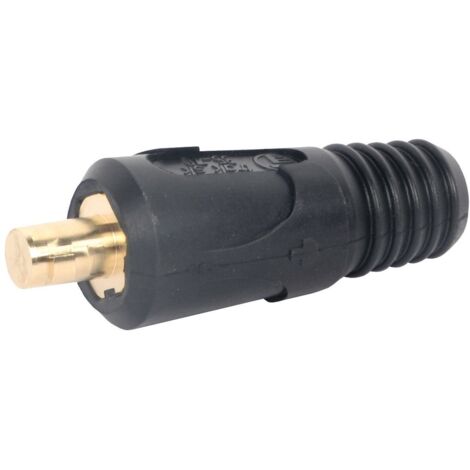 Schweißkabel-Stecker, rot