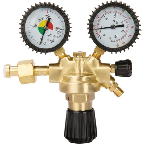 SCHWEIßKRAFT 1700050 Druckminderer Argon/CO2, groß