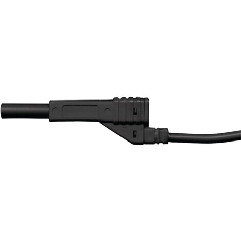 Schweißkraft Messkabel inklusive Stecker schwarz, Ø 4 mm, Länge 5 m, 1231125KS