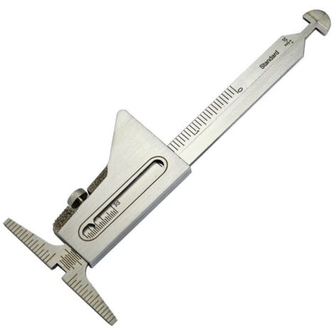 Schweißlehre, misst in Zoll/Metern, überprüft Ausrichtungsfehler, Rohrwandstärke, Seitenlängen von Kehlnähten und Schweißnahtkronenhöhe.
