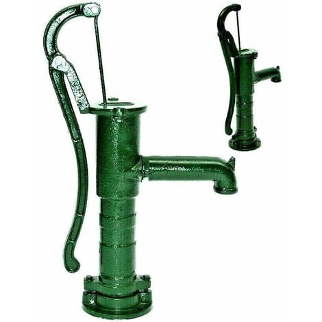 wopee Edelstahl-Handbrunnenpumpe Tiefbrunnen-Handpumpe Garten- Handwasserpumpe für Haushof-Teiche  Garten-Außenbrunnen-Farm-Bewässerung(Size:Pump+4 Leather Bowls) :  : Garten